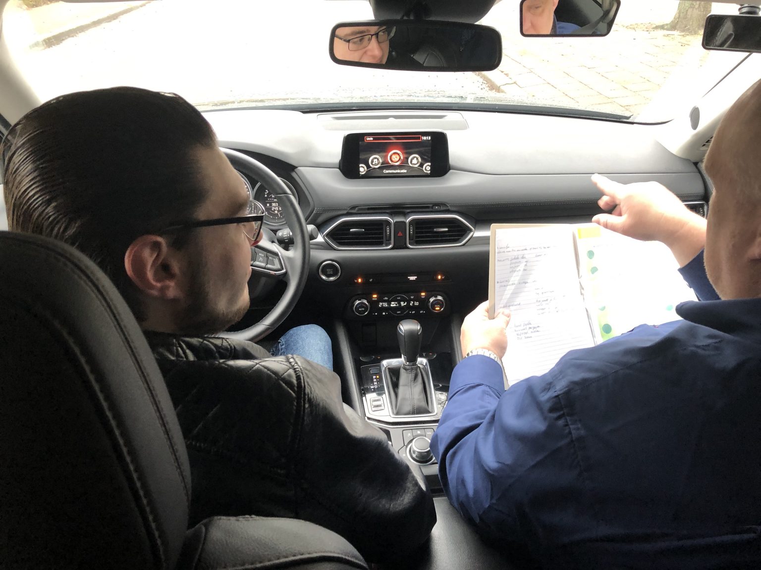 Rijinstructeur in opleiding